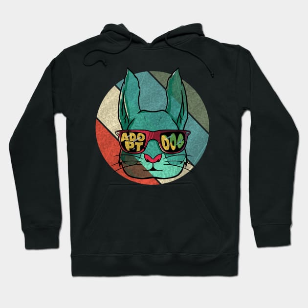 Adopt Dog Hoodie by A Comic Wizard